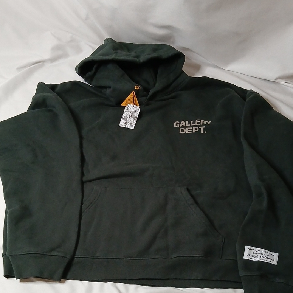 Gallery Dept 90s Logo Hoodie Vintage Black